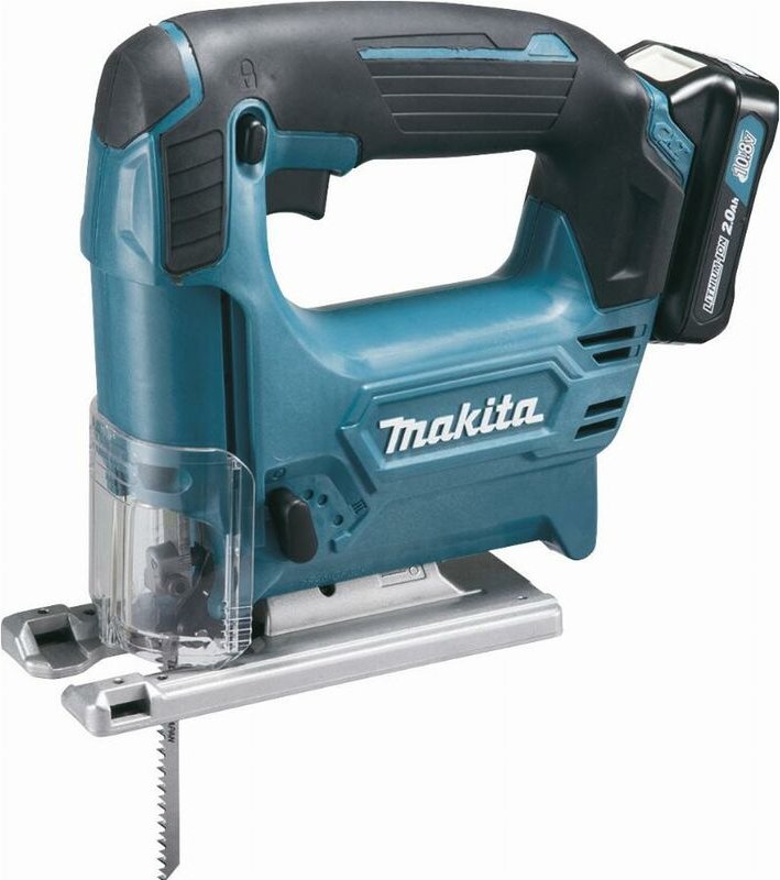 Thumbnail - Stichsäge 12 v cxt Li-Ionen 2 Ah Makita 2 Akkus, Ladegerät, Gehäuse - JV101DSAJ