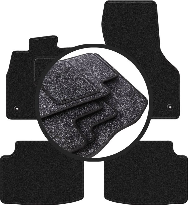 ANTHRA Autofußmatten für: Volkswagen Golf Sportsvan Minivan (2014-)
