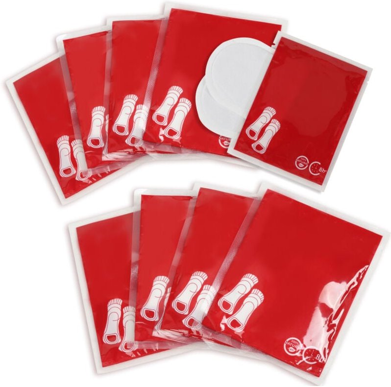 SWANEW 40 Paar Fußwärmer Zehenwärmer Sohlenwärmer 8 Stunden Thermopads Einlegesohlen