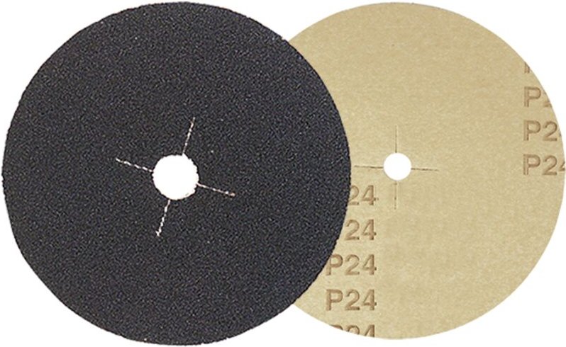 Schachtel mit 25 Spezialboden-Papierdrehscheiben Expert ø 150 Bohrung 12 Körnung 120