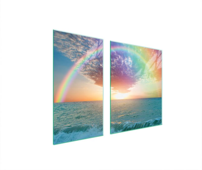 GLASSCHUTZPLATTE FÜR HERD 90x52 SEA