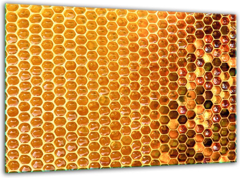 GlasHackbrett Mythos 30 x 22 Honig Temperatur