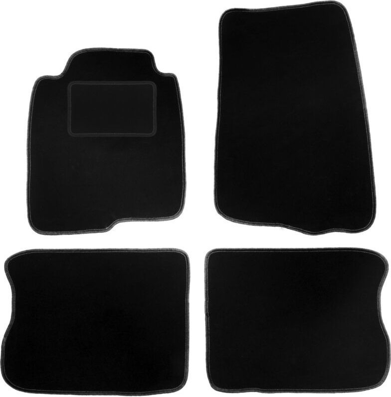 Schwarze Veloursmatten für: Volvo 240 / 260 Kombi, Limousine (1974-1993)