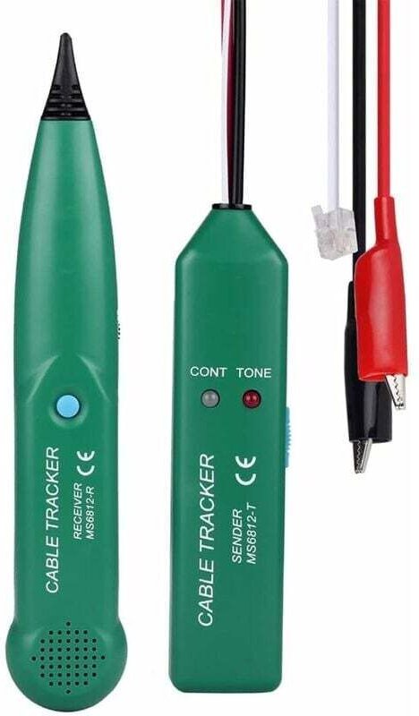 Thumbnail - MS6812 Kabeltester, MS6812 Kabeltester, Telefontester, Telefon-LAN-Tracer, Netzwerkdetektor, Kabelspannungstester, Telef...