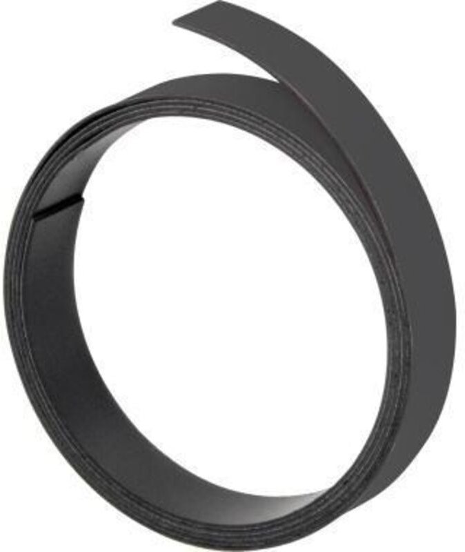 M801-10 Magnetband (l x b) 1 m x 5 mm Schwarz - Franken