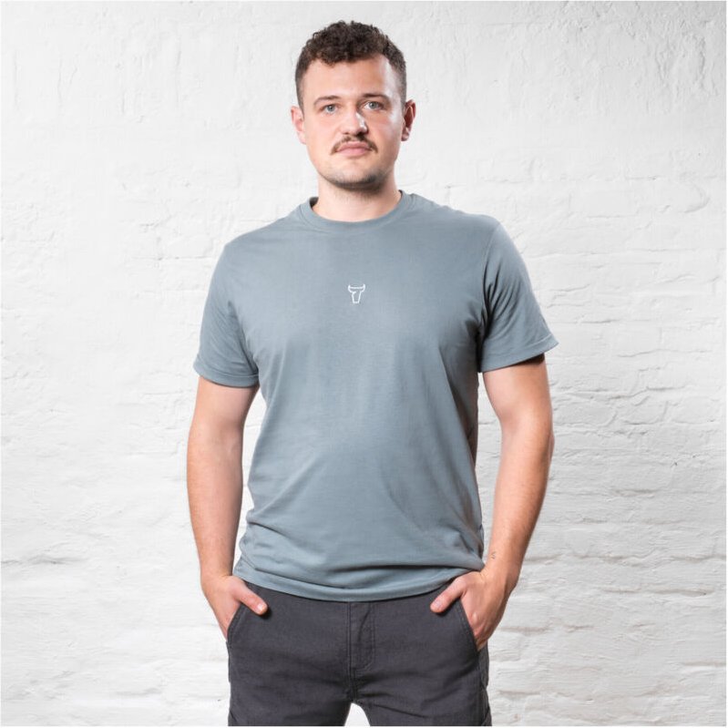 T-Shirt embro essential organic cotton s sedona sage - Stier