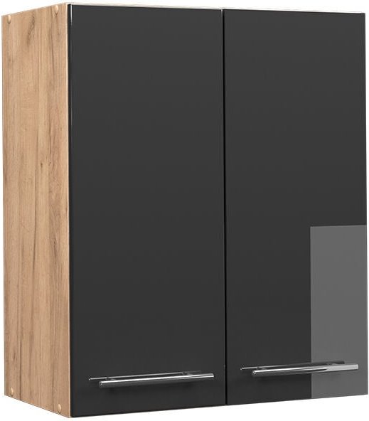 Vicco - Hängeschrank Fame-Line, Anthrazit Hochglanz, 60 cm