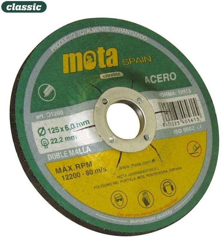 Ox-Schleifscheibe ø115x4,8x22,23mm d1148 Mota