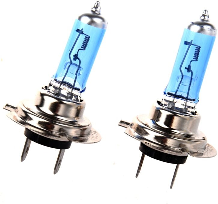 Tlily - 2er Kit H7 6000K Xenon Gas Halogen Headlight Licht Lampe H7-Gluehlampen 100W 24V Supper Beleuchtung
