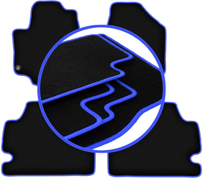 CARLUX-BLUE Autofußmatten für: Chrysler Pacifica II Hybrid (2017-)
