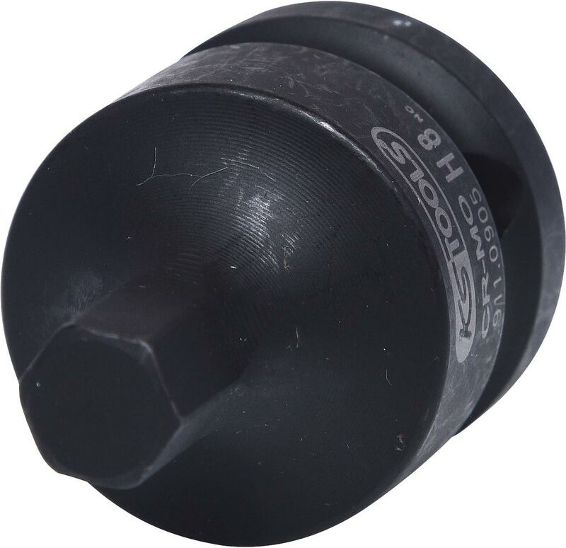 Thumbnail - 1/2' Kraft-Bit-Stecknuss Innensechskant, kurz, 8 mm