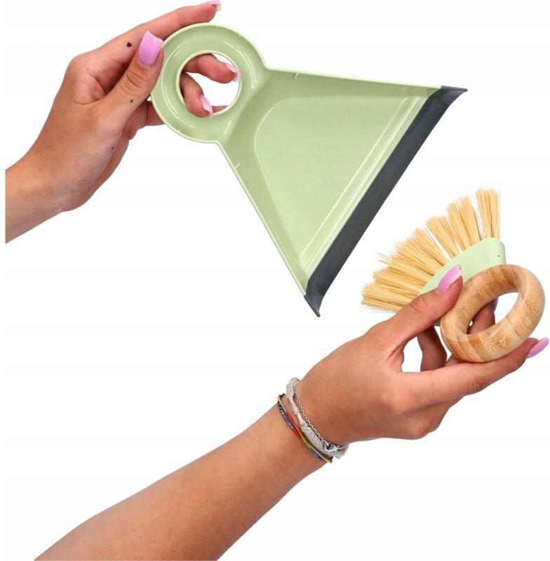 Mini-Tisch-/Arbeitsplatten-Reinigungsset 1817,2cm grün