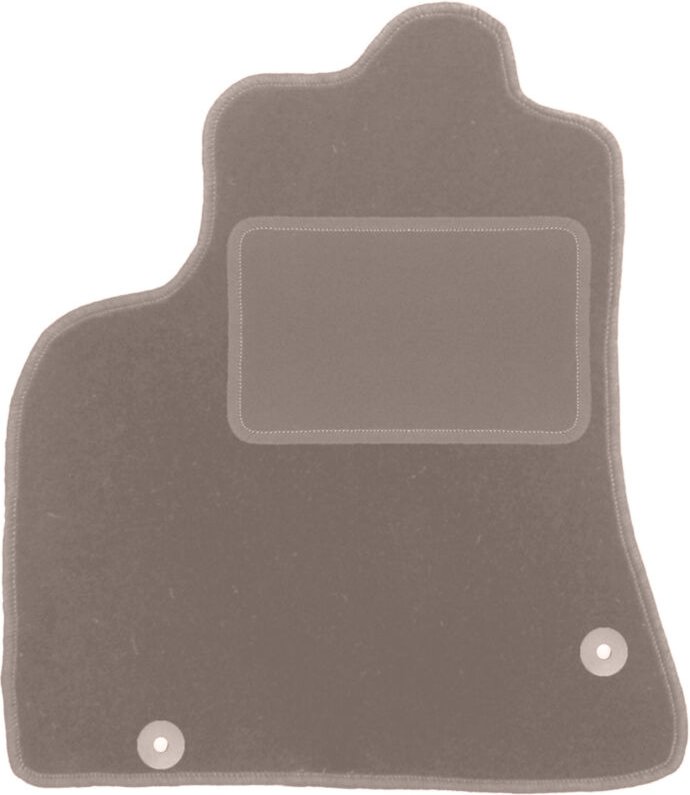 Beige Fahrermatte für: Citroen Berlingo II 5-Sitzer (2008-2018)