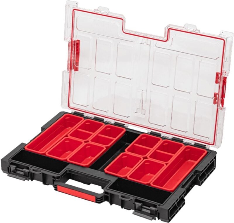 Toolbrothers - rhino xxl Organizer eco Höhe l Boxen 6 l IP66 mit herausnehmbaren Boxen