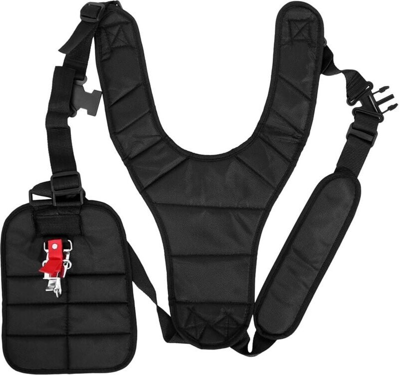 Praktischer zweireihiger Hosenträgergurt für Gartenfreischneider.