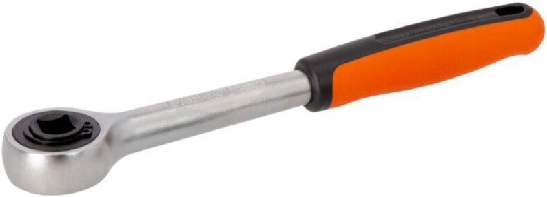 Bahco 1/2 Umschaltknarre mit 60 Zähnen und Doppel-Sperrstück, 260 mm