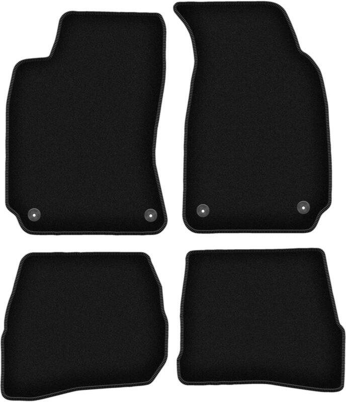 BASIC schwarze Veloursmatten für: Volkswagen Passat B5 FL Limousine, Kombi, Variant (2000-2005)
