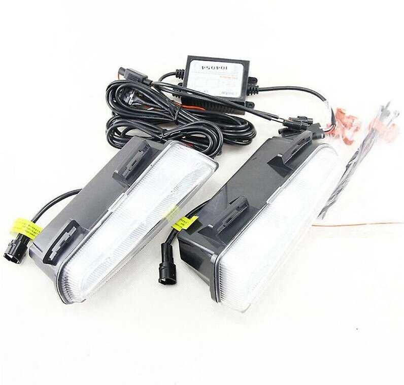 Auto-Frontstoßstange links + rechts Nebelscheinwerfer LED-Tagfahrlicht für Smart W451 2013–2015