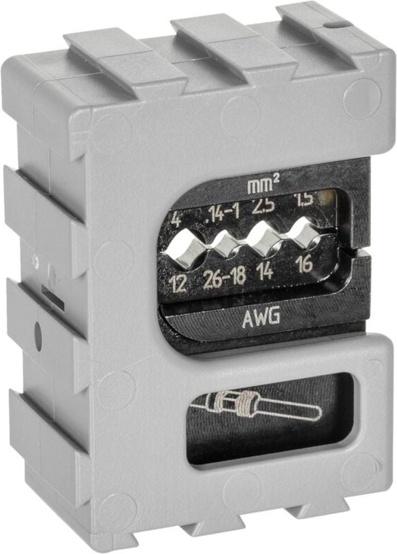 Modul-Einsatz für schwere Steckverbinder 0,14-4mm - Gedore