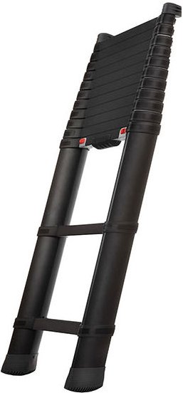 Militärische Teleskopleiter 13 Stufen - Länge 4.10m - maximale Arbeitshöhe 4.90m - TEL70741-501B