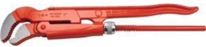 VBW S-Maul-Rohrzange 1'' rot lackiert und poliert - 952010