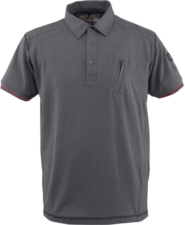 Mascot - Polo-Shirt kreta mit Brusttasche frontline 50351 Gr. xl hellanthrazit