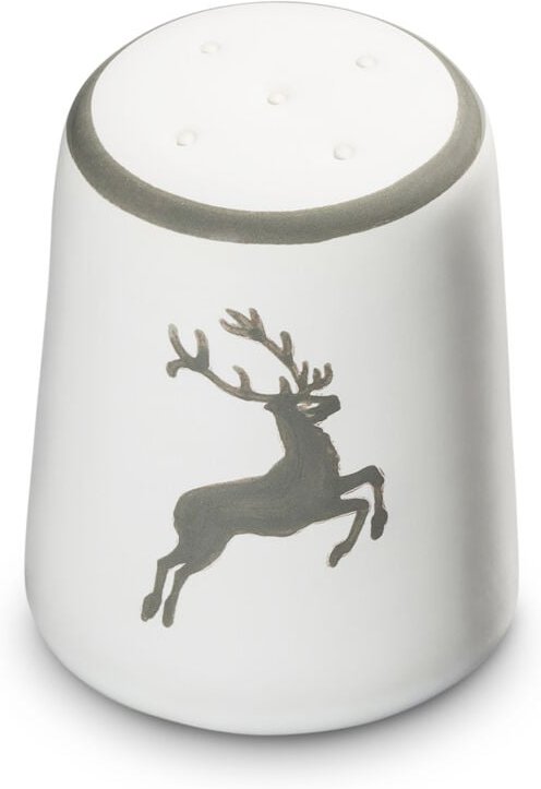 Gmundner Keramik - Grauer Hirsch, Salzstreuer gerade