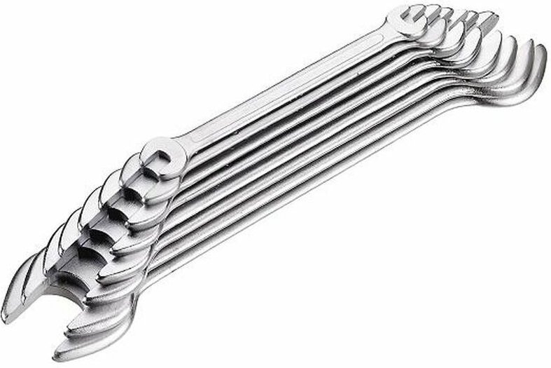 Doppel - Maul - Schlüsselsatz 6-32mm in Rolltasc