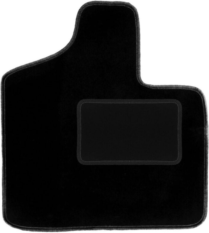 Fahrermatte schwarz für: Dodge Caravan / Grand Caravan III 7 Sitzer (2001-2007)