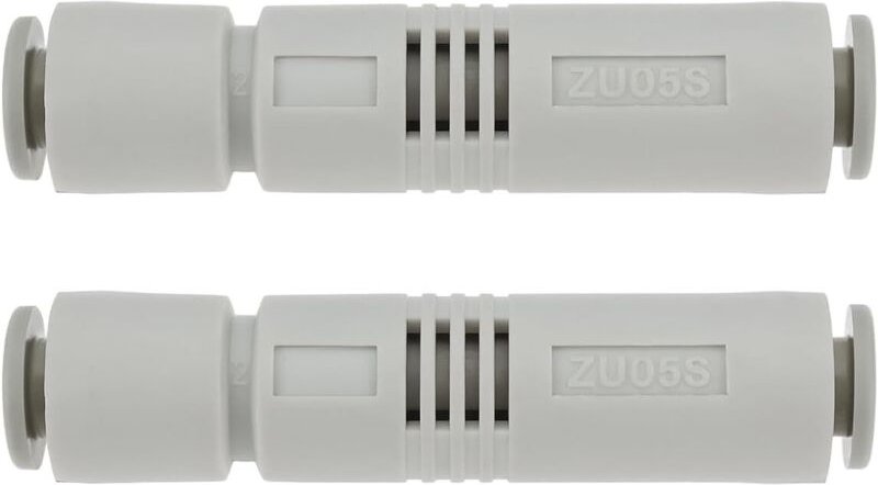 Stück pneumatischer Vakuumejektor ZU05S, Anschluss 6 mm, 59 x 13,3 mm, 85 Kpa, gerades Rohr, Vakuumejektor für Automobil...