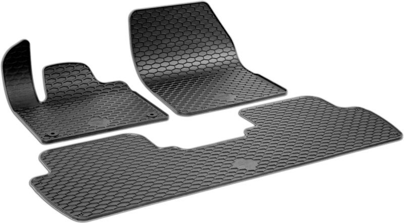Walser - Gummimatten DirtGuard für Peugeot 5008 ii 12/2016-Heute, ds 7 Crossback 2017-Heute