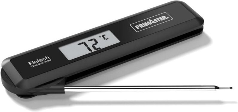 Primaster - Fleischthermometer Edelstahl Temperaturfühler Bratenthermometer