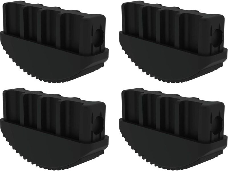 Günzburger Steigtechnik - 4x Innenschuh elektrisch ableitfähig für Leitern bis Baujahr 2004 98 x 25 mm - 019197