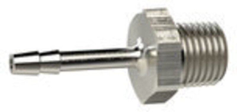 Einschraubschlauchtülle, R3/8 a., f. Schlauch lw 12, sw 19, ms v. - Riegler