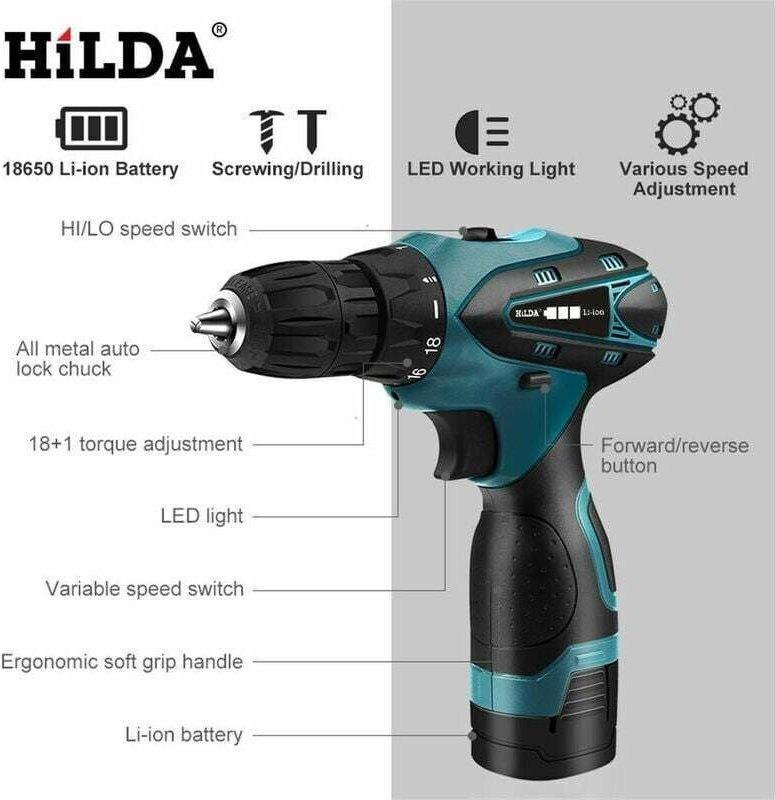 Akku-Bohrschrauber Mini Elektrowerkzeug für Bohrmaschine