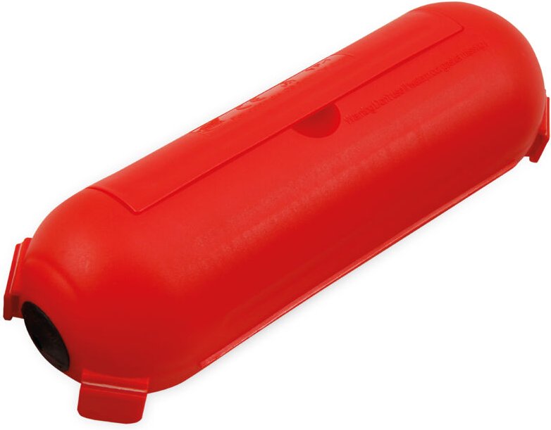 Mcpower Sicherheits-Schutzbox für Kabel, IP44, rot