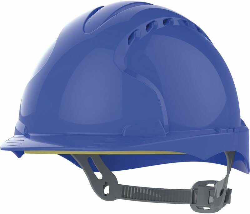 JSP - Industrieschutzhelm EVO®3 en 397 OneTouch-Gleitverschluss Farbe blau