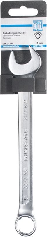SW-Stahl 00808SB Gabelringschlüssel 13 mm,gefertigt nach DIN 3113 Form A 7738, ISO 3318, aus hochwertigem Chrom-Vanadium...
