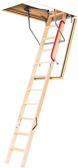 Echelle Direct - Holz Bodentreppe mit Brandschutz mit deckenöffnung 70x100cm - LWF60/70100-280