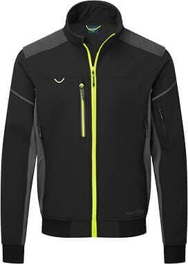 Thumbnail - Portwest EV4 Softshell-Piloten-Jacke Regulär Schwarz M
