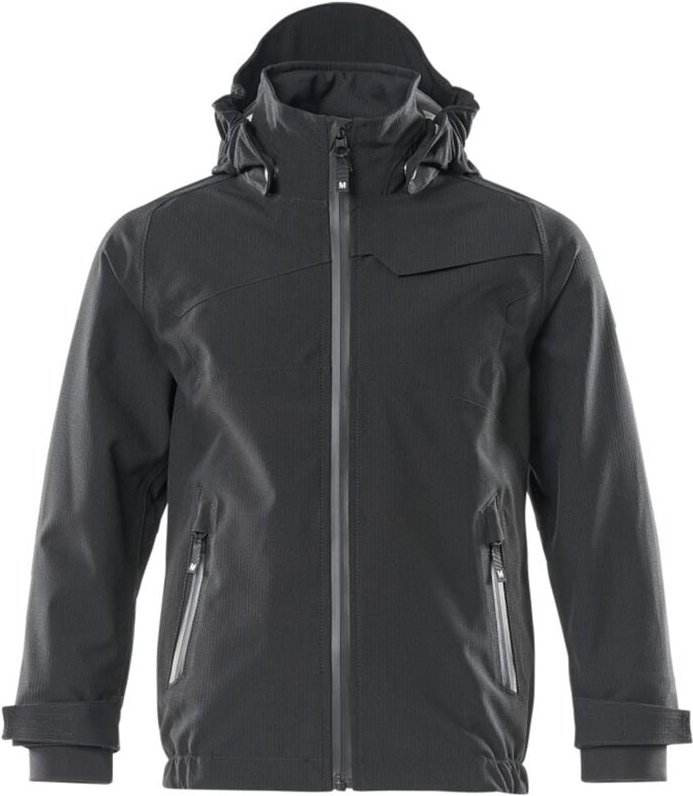 Mascot MASCOT® ACCELERATE Hard Shell Jacke für Kinder, winddicht und wasserabweisend Gr. 128 schwarz