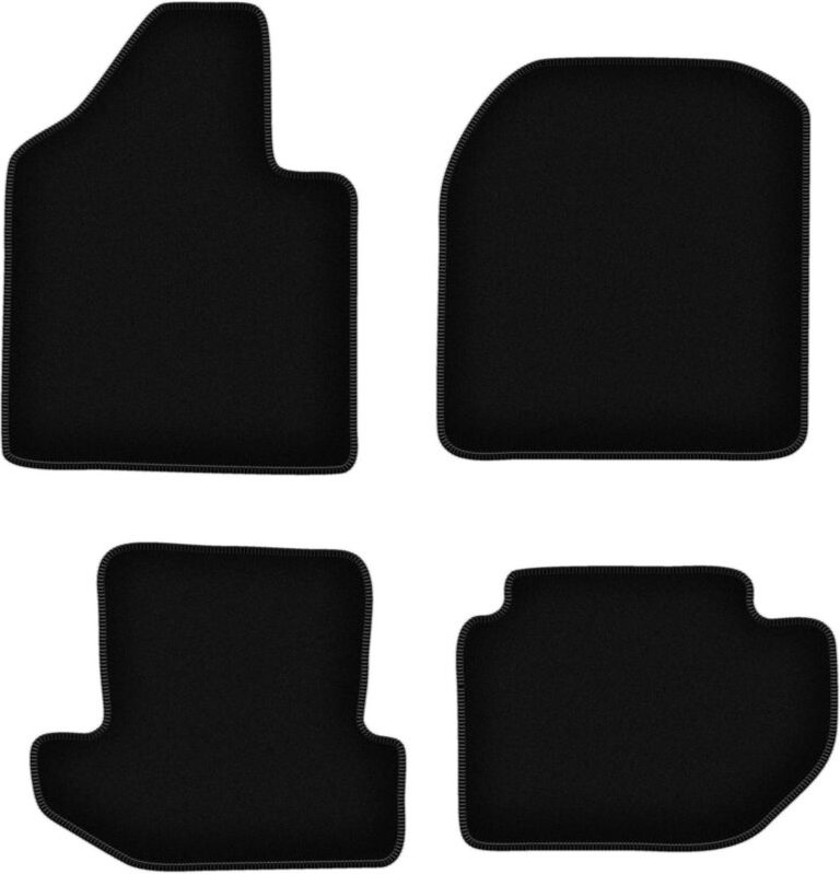 BASIC schwarze Veloursmatten für: Suzuki Samurai Offroad (1981-1998)