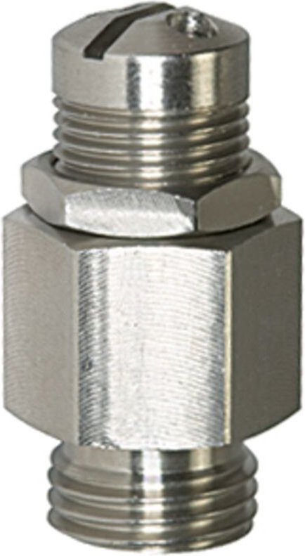 Mini-Abblasventil, Edelstahl, g 1/8, Ansprechdruck 3,0 - 7,0 bar - Riegler