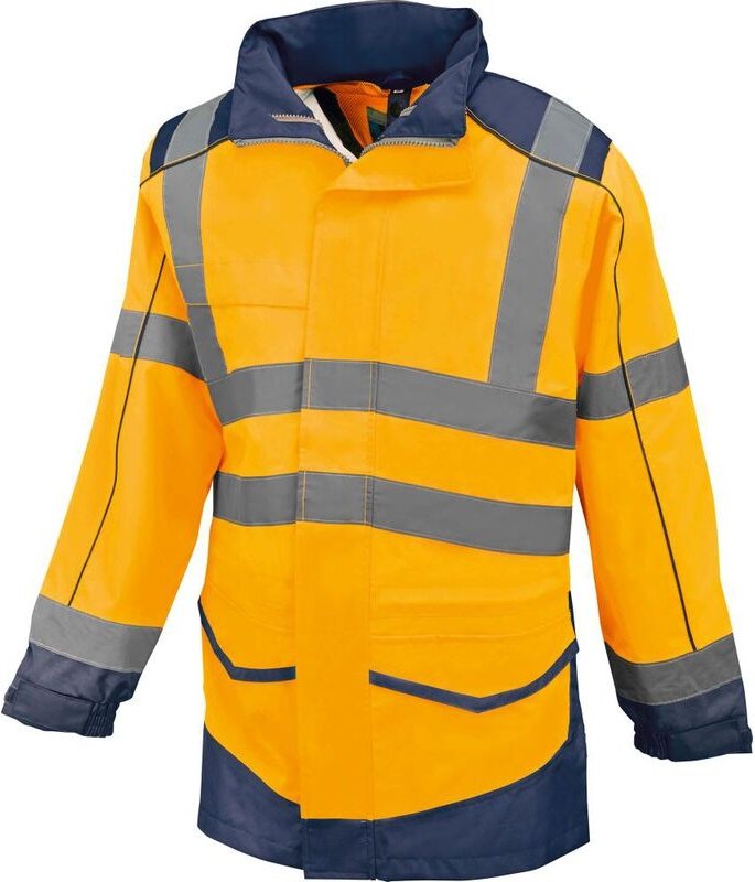 Warnregenjacke Whistler Gr3XL,orange/marine - Format
