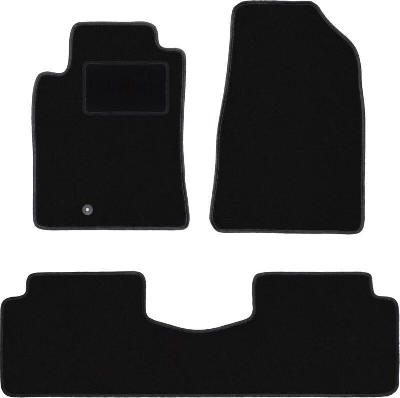 Schwarze Veloursmatten für: Toyota Camry V Limousine (1996-2001)