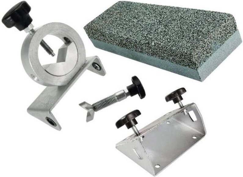 Scheppach - Drechsler Set (Vorrichtung 55, Vorrichtung 110, Steinpräparierer)