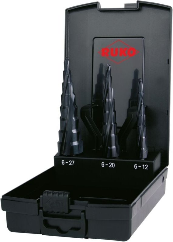 Ruko - ultimatecut Multidrill-Satz hss RUnaTEC in Kunststoffkassette - 3 tlg.