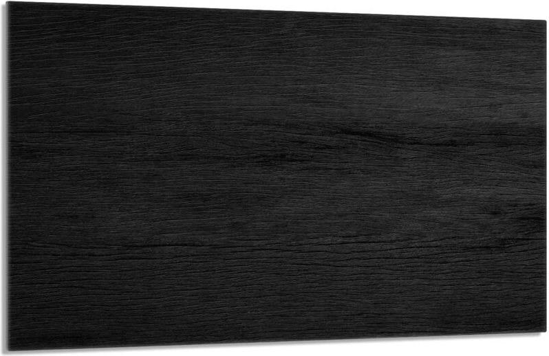 Glasschutzplatte für Herd 80x52 Schwarz