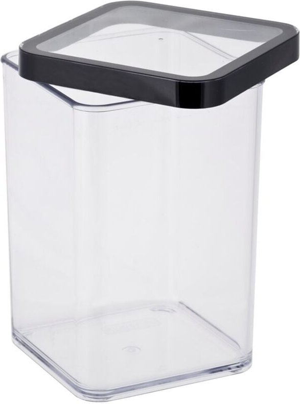Rotho - Loft - Quadratische Dose mit Deckel und Dichtung, lebensmittelecht, Aufbewahrungsbox, Küchenutensilien, Organize...
