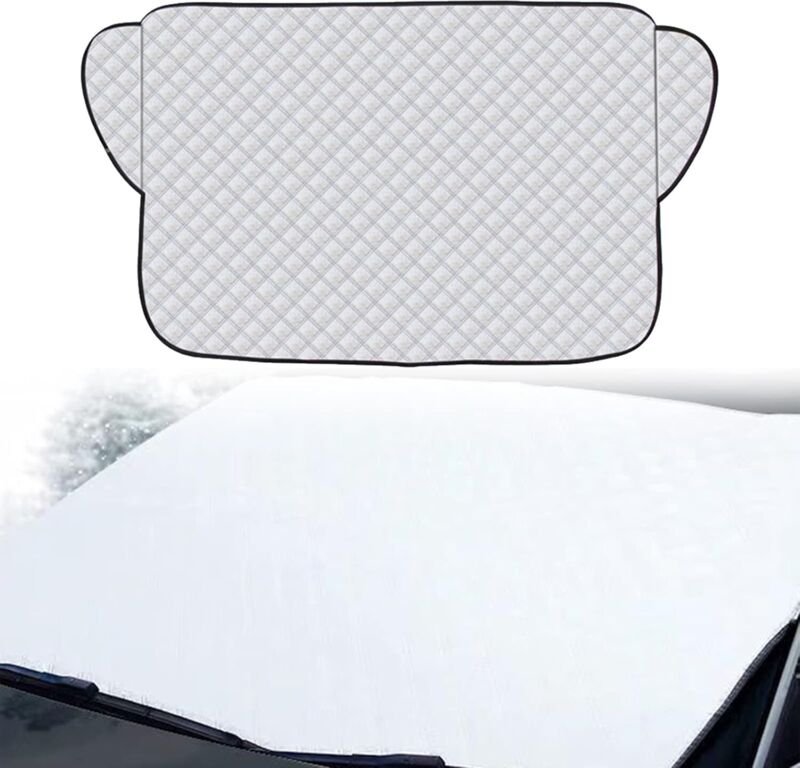 Auto-Windschutzscheibenabdeckung, Windschutzscheiben-Frostschutz, Winter-Windschutzscheibenschutz, Auto-Windschutzscheib...